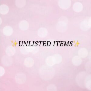 Unlisted Items